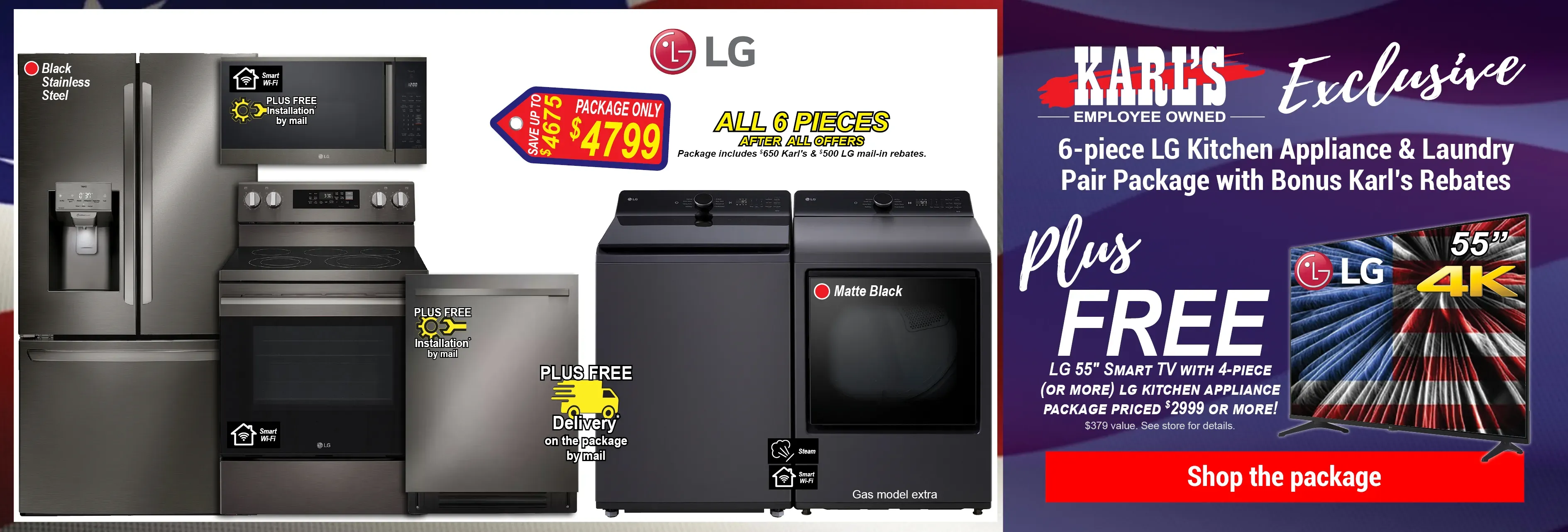 LG TV pkg promo